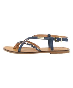 Sandale Cuir Les Tropeziennes Chou - Bleu