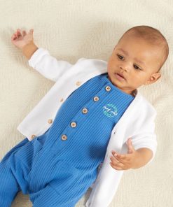 Gilet en maille fine jauge - blanc
