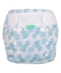 Couche lavable CLASSIQUE - BAMBOOZLE - Taille 1 (2.5-8kg) - Squiddle - Bleu