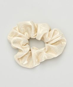 Chouchou doré - Beige