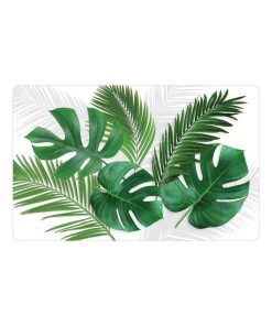 Set de table 28 x 44 cm opaque canopee eucalys - Blanc Vert