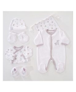 Trousseau de naissance bébé Kinousses - Blanc