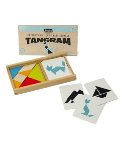 Coffret en bois : Tangram - N/A