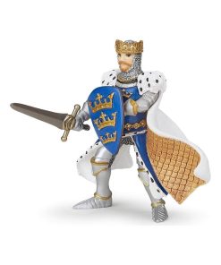 Figurine Roi Arthur Bleu - N/A