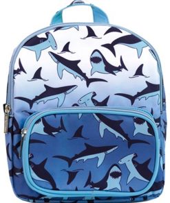 Sac À Dos Bébé Requin - Bleu Bleu ciel Blanc