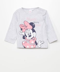 T-shirt 'Minnie' - Gris
