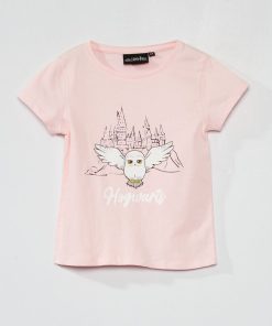 T-shirt imprimé 'Harry Potter' - rose