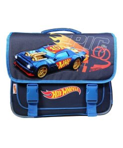 BAGTROTTER Cartable 38 cm Hot Wheels Voitures Bleu - Bleu