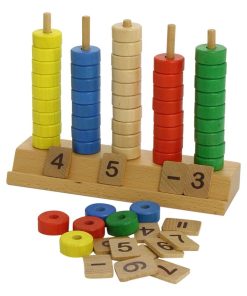 Boulier en bois : Abaque vertical - N/A