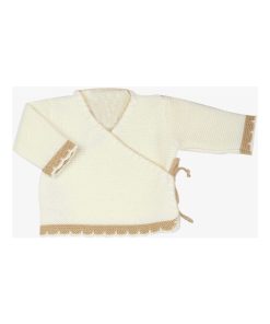 Brassière 0/1M bébé bébé Trois Kilos Sept - Beige