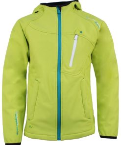 Blouson softshell fille GANSO - Vert anis