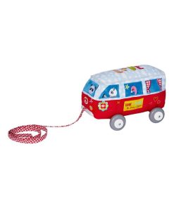 Bus sur roues en bois pour bébé - N/A