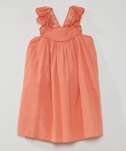 Robe de cérémonie en coton - Orange