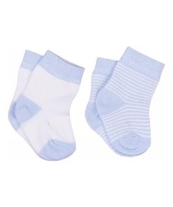 Chaussettes bébé (lot de 2 paires), DREAMS - Bleu