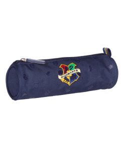 Trousse ronde Harry Potter® Officiel Poudlard Bleu - Bleu marine