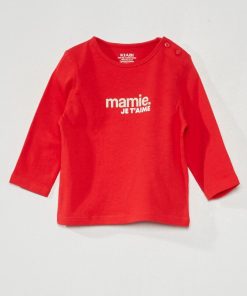 T-shirt à manches longues - Rouge