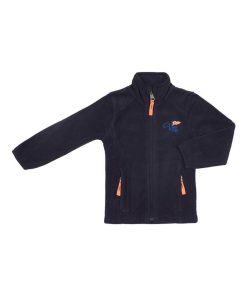 Blouson polaire fille GALICEA - Bleu marine