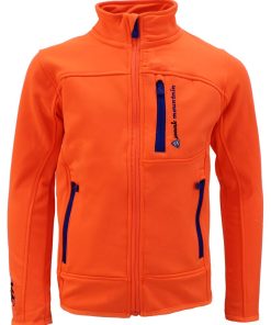 Blouson polarshell garçon ECANTON - Orange