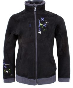 Blouson polaire fille FARIL - Noir Noir