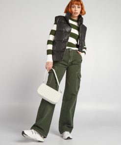Pantalon avec poches à rabats - Vert