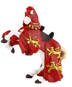Figurine Cheval du Roi Richard rouge (sans chevalier) - N/A