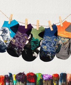 Coffret Chaussettes Oeuvres d'Art (Lot x5)- Sockup- 37-45 - Multicolore