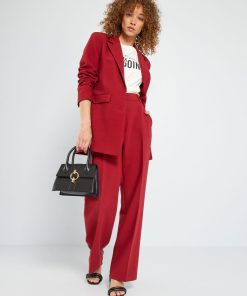 Veste de tailleur - Rouge
