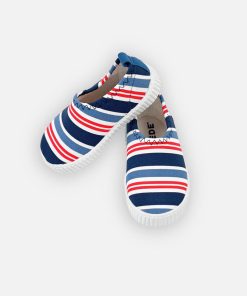Chaussures De Bain Rayées - Rouge