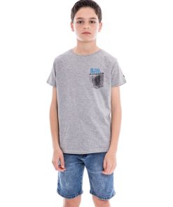 T-shirt pur coton organique NAMPTY BOY - Gris