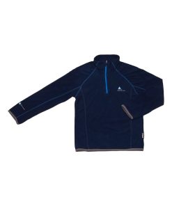 Sweat polaire garçon ECAFINE - Bleu marine