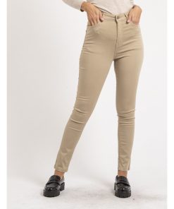 Pantalon slim EDITH - Ecru