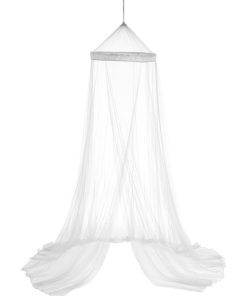 Ciel de lit blanc 60x250 cm - Blanc