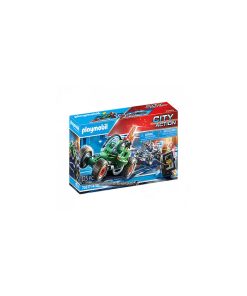 70577 Police Karts De Policier Et Bandit, 'playmobil' City Action - N/A