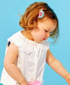 Blouse sans manches en popeline - blanc