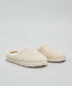 Chaussons mules - Beige