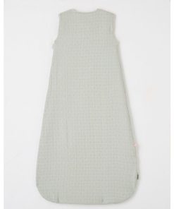 Gigoteuse 100 cm mousseline de coton BIO ouatinée, sauge - Vert