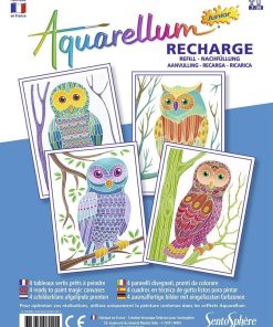 Recharge Aquarellum Junior : Hiboux - N/A