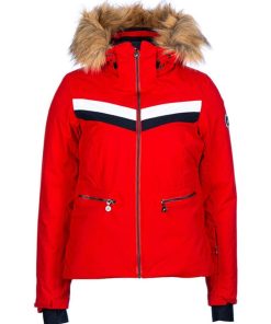 Blouson de ski femme ATALANTE - Rouge