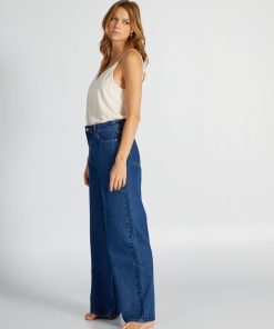 Jean wide leg - L30 - Stone