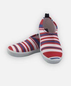 Chaussures De Bain Rayées - Rouge