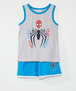 Ensemble 'Spider-Man' 'Marvel' - 2 pièces - gris
