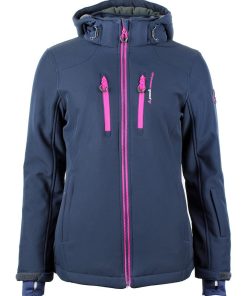 Blouson softshell femme ANADI - Bleu marine