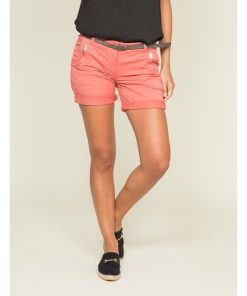 Short chino XORA - Orange corail