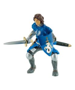 Figurine prince avec épée bleue - N/A