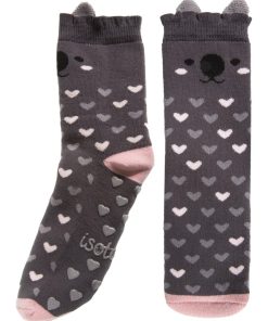 Chaussettes antidérapantes Koala 27/34 - Gris