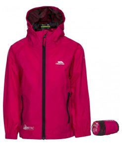 Trespass Qikpac - Veste imperméable repliable unisexe - Rose