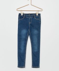 Jegging stretch - Bleu brut