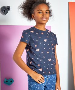 T-shirt en coton - Bleu