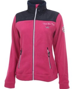 Blouson polaire femme ACORTEL - Rose fushia