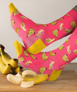 Chaussettes En Coton Fruits Multicolores- Sockup- 36-44 - Rose